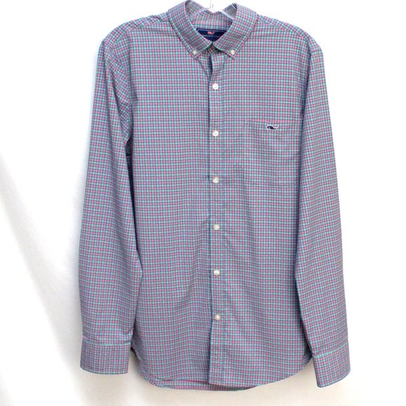 Vinyard Vines NEW Slim Fit Tucker Quick Dry Teton Mens Small Shirt - Picture 2 of 7